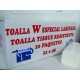 TOALLA LAMINADA DOBLE PLEGADO W