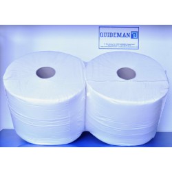 BOBINA INDUSTRIAL EXTRA GOFRADA BLANCA