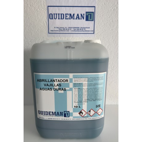 ABRILLANTADOR VAJILLAS AGUAS DURAS 10 L