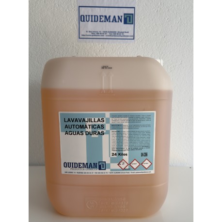 VAJILLAS AUTOMATICAS AGUAS DURAS 24 KG