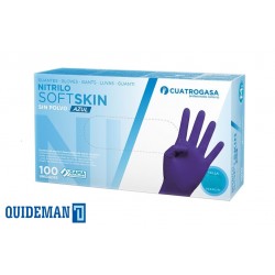 GUANTE NITRILO AZUL TALLA "L" 1000 UD