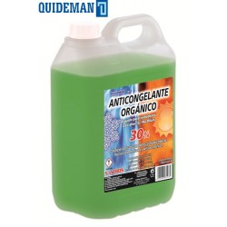 ANTICONGELANTE ORGÁNICO 30% VERDE 5L
